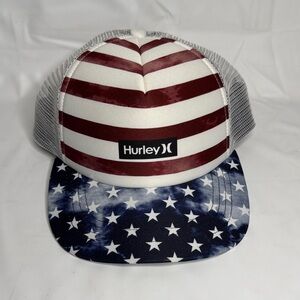 Hurley Patriotic Striped and Starred Cap